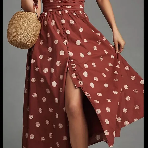 Anthropologie Katerina Button-Front Dress - Picture 7 of 7